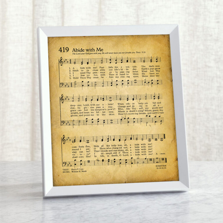 Hymn Story: Abide With Me | ReasonableTheology.org